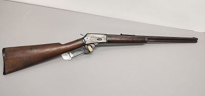 Gun. marlin model 94 25-20 caliber octagon barrel stock has been replaced serial number: 418294 