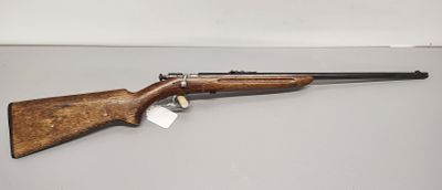 Gun. Winchester model: 60 A serial number : N/A has crack on forearm Dimensions: 39 x 2 x 6 in