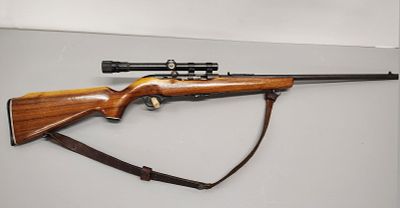 Gun. Western Field model: 822 .22 mag WMR/ clip weaver scope serial number: N/A Dimensions: 45 x 