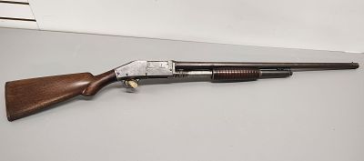 Gun. Marlin 12 gauge pump serial number 6820 Dimensions: 47 x 2 x 6 in