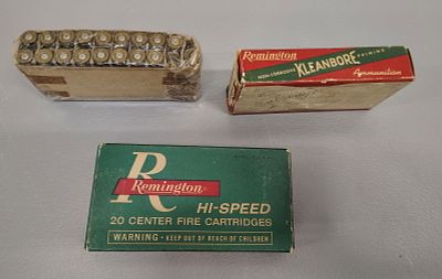 Ammo. REM. .308 win. 20 empty primed shells/ center fire WIn.silvertip .308/180 GR 16 cart REM. 