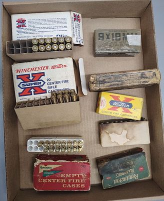 ammo. .222 8mm .308 .35 9x19mm Dimensions: 2 x 14 x 12 in