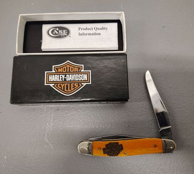 Knife. case muskrat Harley Davidson Dimensions: 1 x 5 x 3 in