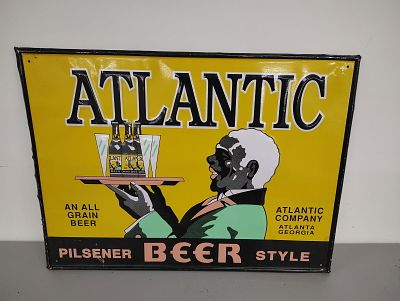 Beer sign. Atlantic Pilsener Beer sign Dimensions: 17 x 23 x 1 in