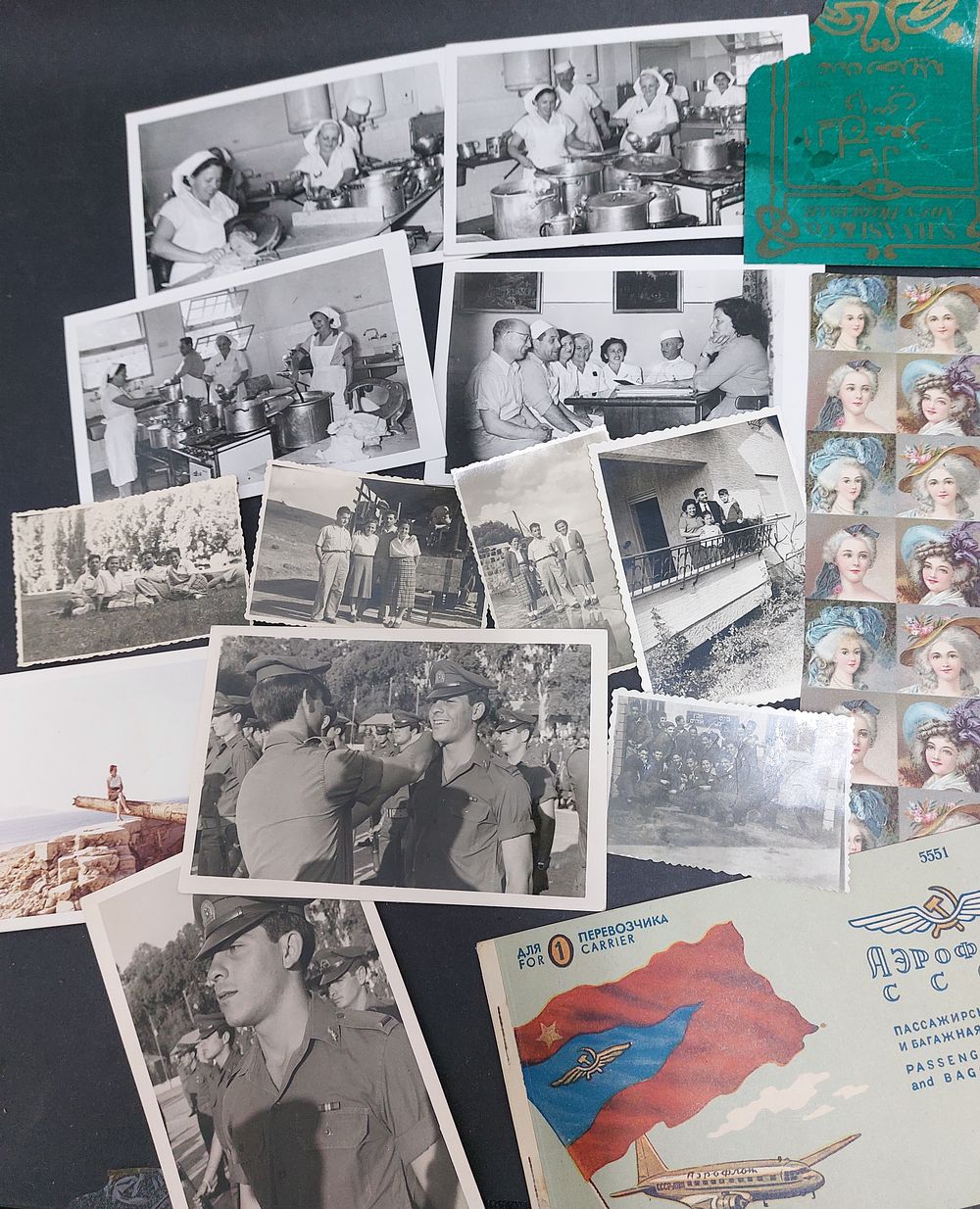 לוט צילומים וניירת