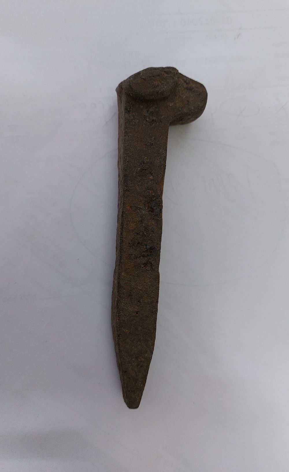 מסמר אדני רכבת התקופה העותמנית בארץ ישראל