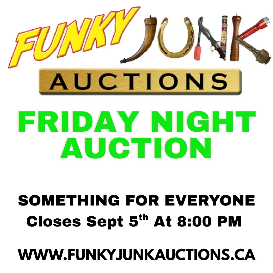 Funky Junk Auctions | Auction 306 | Friday Night Auction