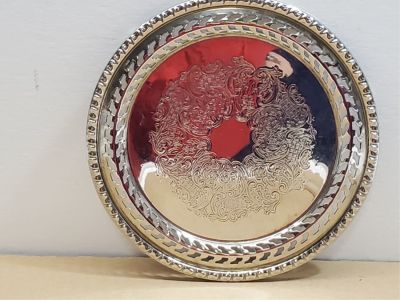 Silverplate 6.5" Footed Tray