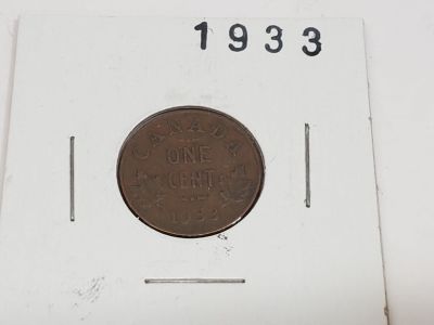1933 Canadian Penny