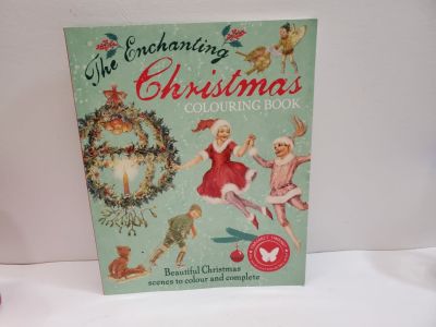 Adult Coloring Book the Enchanting Christmas