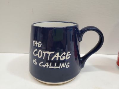 The Cottage is Calling Coffee Mug Cup