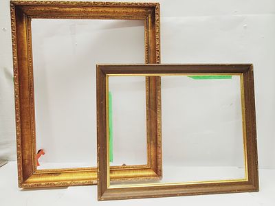 Lot of 2 Wooden Frames