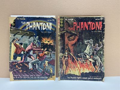 2 x 12&cent; Comics Gold Key Phantom. see photos for condition