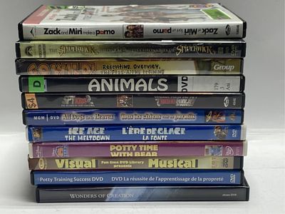 Lot of 11 DVD's Including Ice Age Meltdown +