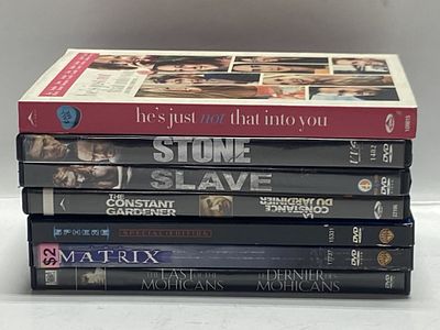 Lot of 7 DVD's Including Matrix Etc