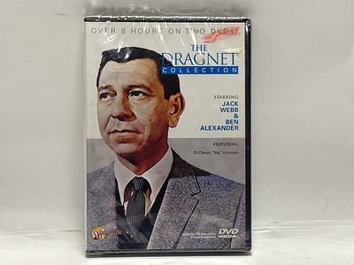 DRagnet Sealed Set 2 DVD's 48 hours of Viewing