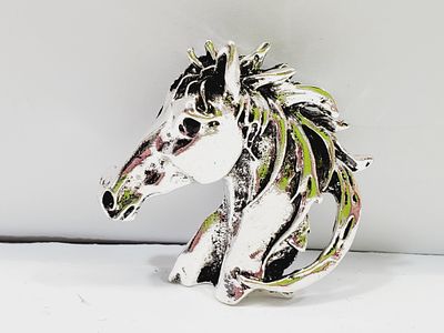 Horse Head Brooch New