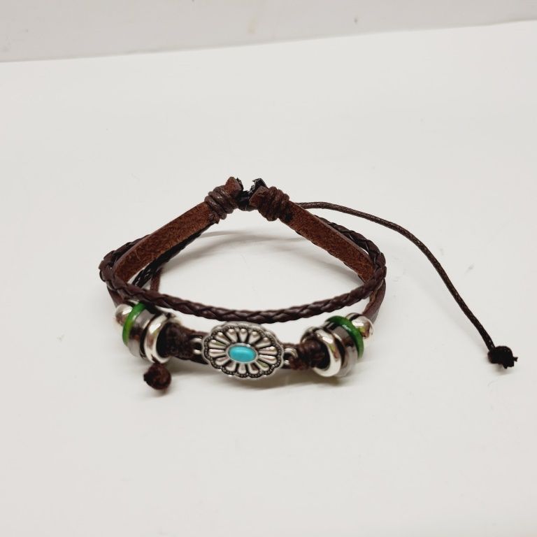 New Leather Bracelet Adjustable