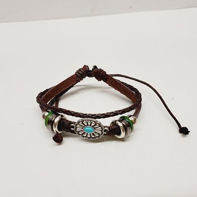 New Leather Bracelet Adjustable