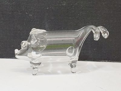 Art Glass Pig