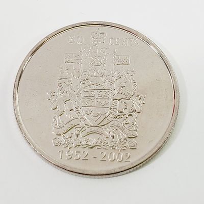 2002 Canadian 50¢ Fifty Cent Coin Commemorative