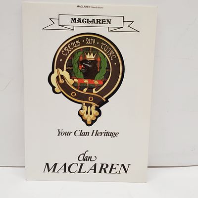 BOOK Clan Heritage MacLaren