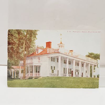 1908 POSTCARD Washington's Mansion