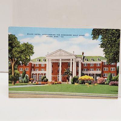 POSTCARD Biloxi Hotel Mississippi