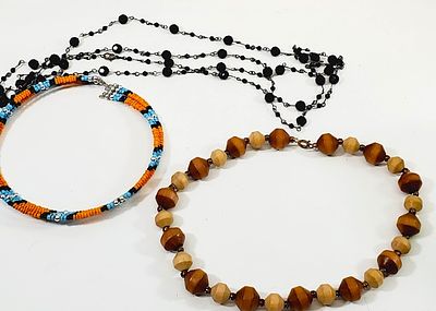3 Necklace Lot
