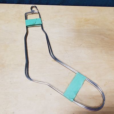 Vintage 22" Sock Stretchers Metal. We will not ship this lot