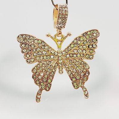 Crystal Butterfly Pendant