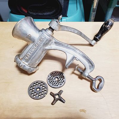 Vintage Food Grinder Alexanderwerk Made in Germany