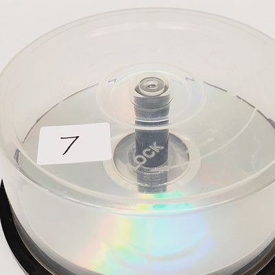 Lot of 7 DVD+R Discs Unused