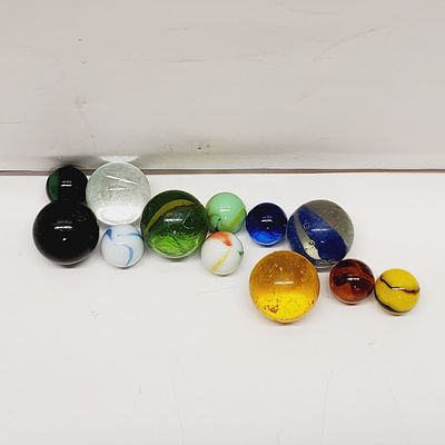 Lot of Glass Marbles