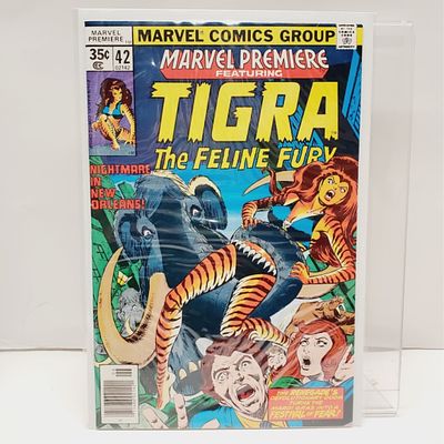 #42 Tigra The Feline Fury 35 Cents