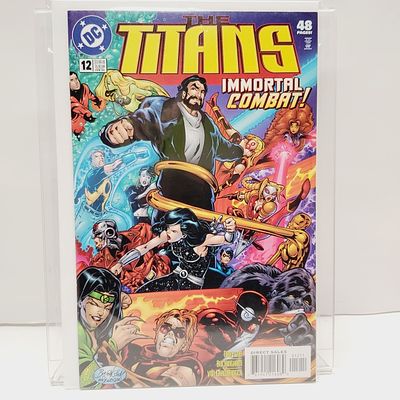 #12 The Titans Immortal Combat DC Comics