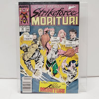 #28 Strikeforce Morituri Marvel Comics
