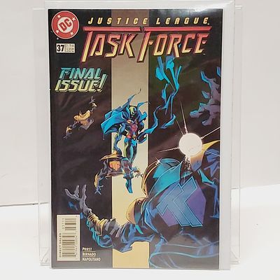 #37 Justice League Task Force Final Issue