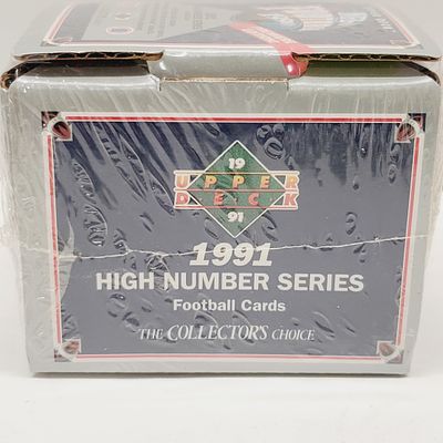 High Number Football 200 Cards SEALED Box