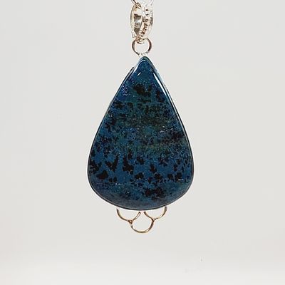 Blue Agate Pendant