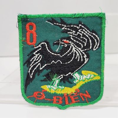 8th Marine Battalion Vietnam War Patch O-bien
