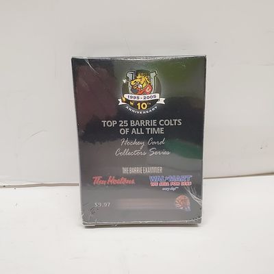 2005 Sealed Set Barrie Colts Cards