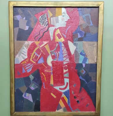 Кулаков Вадим Алексеевич. Саломея. 2004г. Холст, масло. 93х73 см.Вадим Алексеевич Кулаков (14 