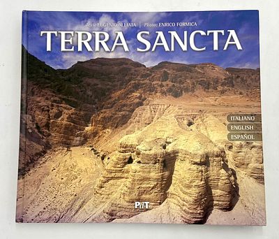 טרה סנטה - TERRA SANCTA - ספר עם צילומים מרהיבים מארץ הקודש מלווים בטקסטים. ספרדית, איטלקית 