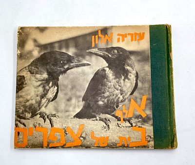 אלף בית של ציפורים - ספר מאת עזריה אלון (כתיבה וצילום). הוצאת הקיבוץ המאוחדנדפס בדפוס בארי 1976