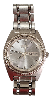 Citizen Automatic – שעון יד וינטג' אוטומטי מתנת משטרת ישראל עם חריטת הקדשה. שעון יד וינטג' 