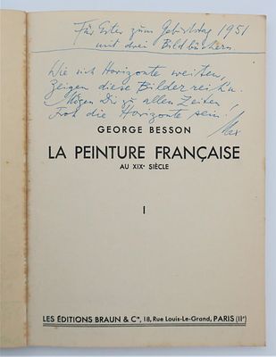 מקס ברוד הקדשה לאסתר הופה 1951. הקדשה של הסופר מקס ברוד למזכירתו אסתר הופה. 
ההקדשה כתובה על 