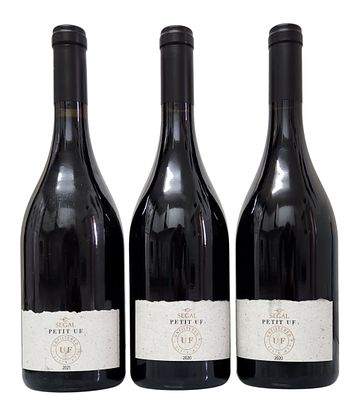יקבי סגל – PETIT UF (Unfiltered) - קברנה סוביניון | לוט של 3 בקבוקים. שני בקבוקים – בציר 2020 