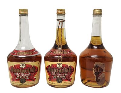 יקבי המרתף – ברנדי מרתף ישן | לוט של 3 בקבוקים
איסטף עצמי בלבד. שלושה בקבוקי ברנדי “מרתף” ישן 