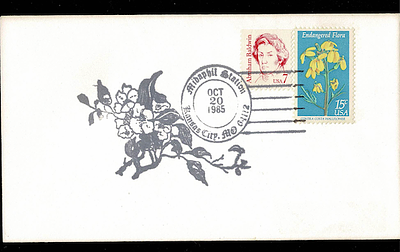 Midaphil Station Special Event Cover 1985 Kansas City MO Floral Cachet